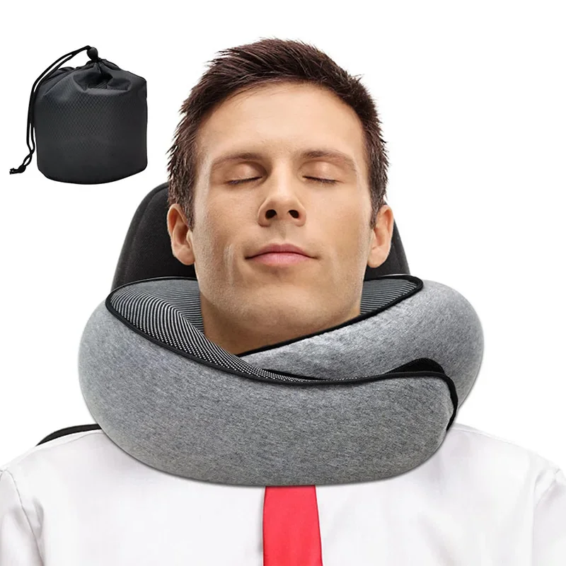 Outdoor Furniture Pillows - Memory Foam Neck Pillow Cervical Vertebra