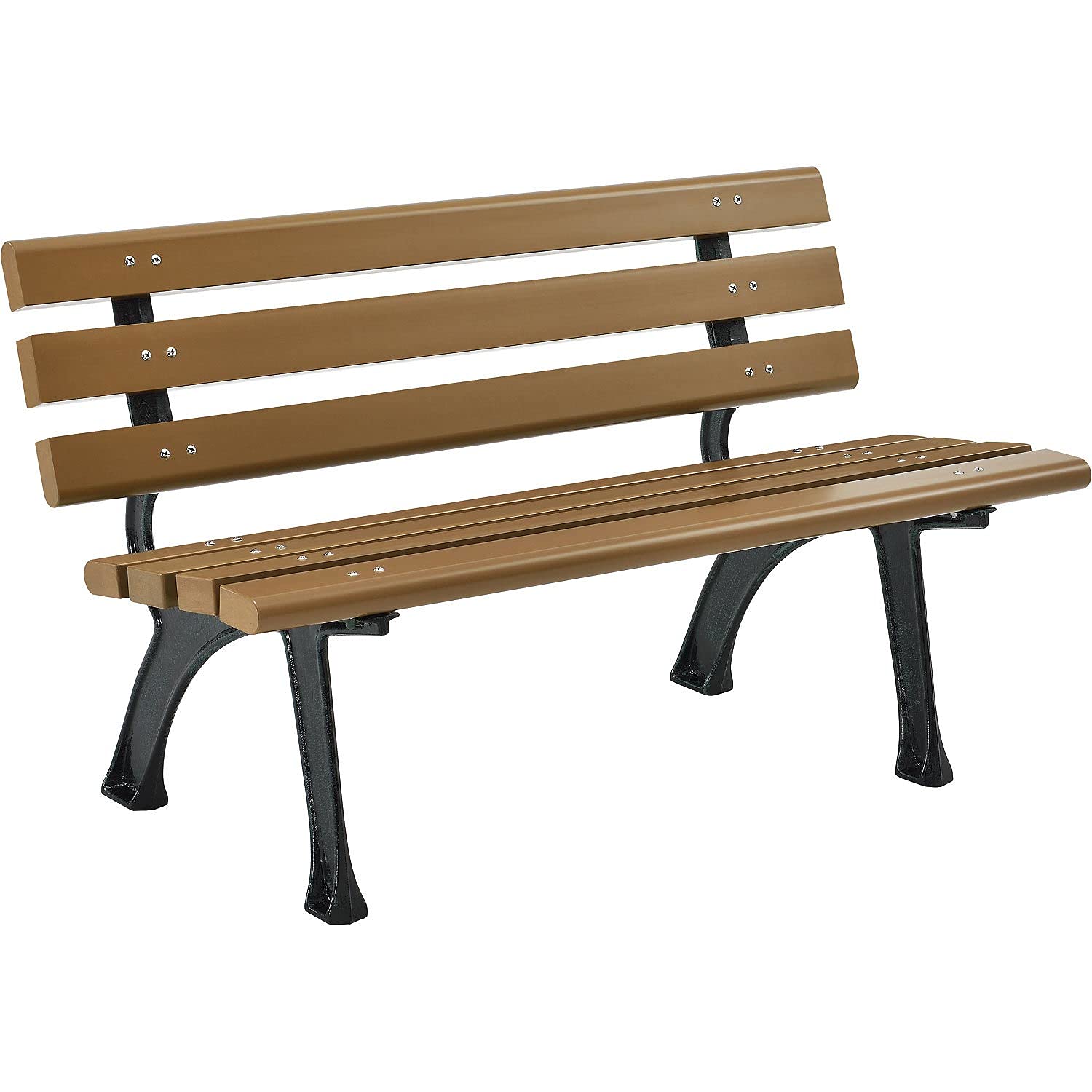 Outdoor Furniture Recycled Plastic - 4 Ft Outdoor Park Bench With