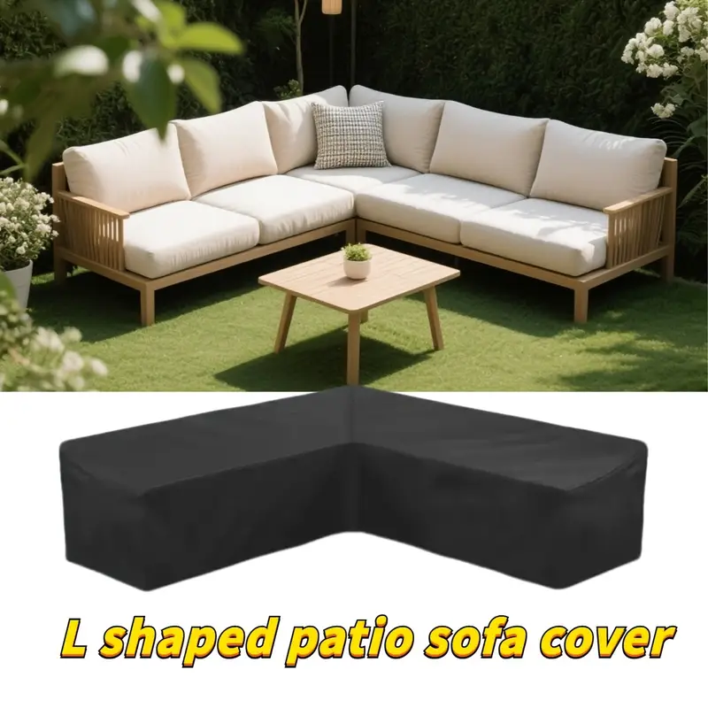 Outdoor Furniture L Shape - L Shaped Outdoor Furniture Cover 210D