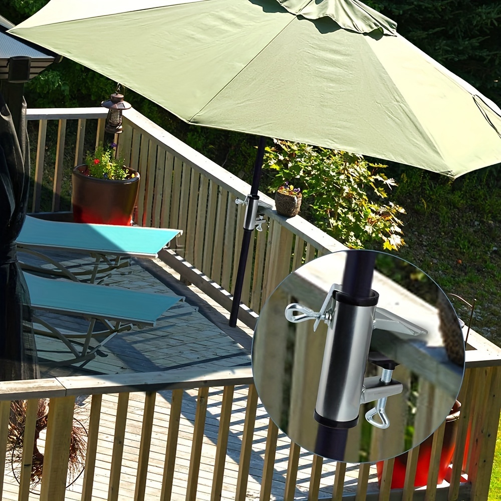 Outdoor Furniture Dining Set - 1pcs Outdoor Terrace Umbrella Clip Deck