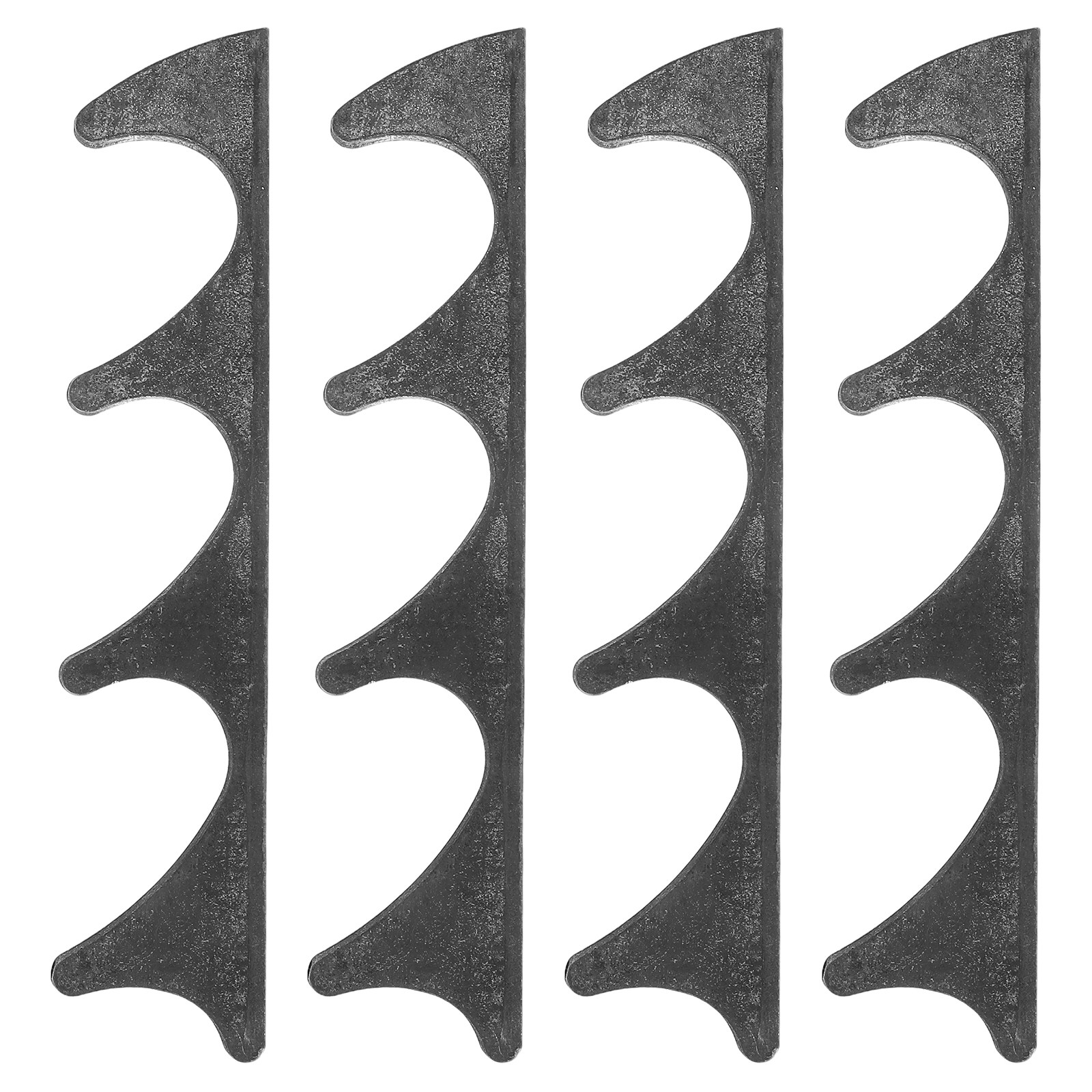 Outdoor Furniture Lounge - 4Pcs Recliner Chair Bracket Adjustable Angle