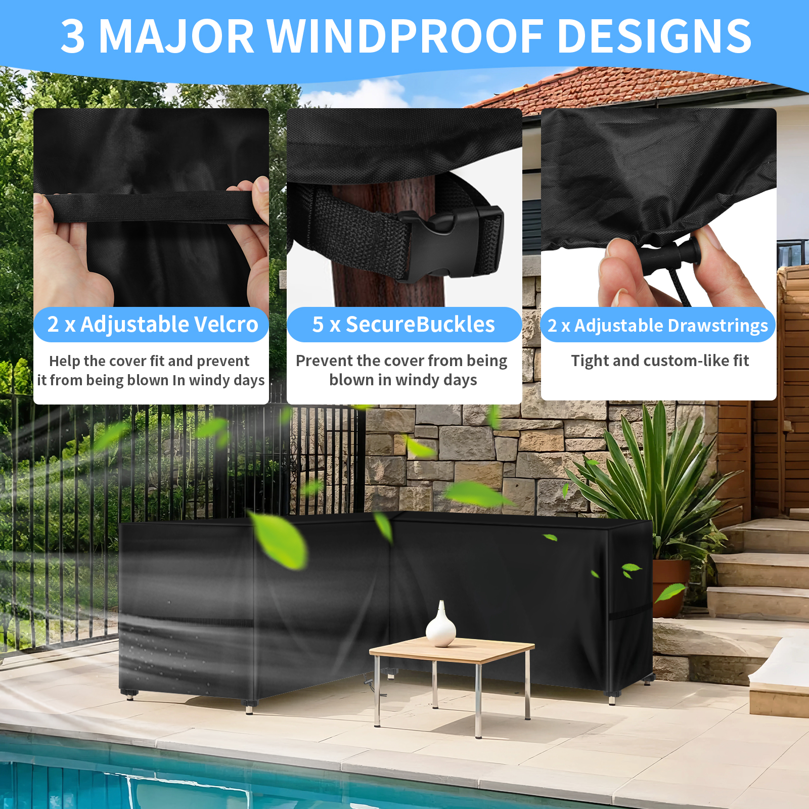 Outdoor Waterproof Sectional S - Outdoor Furniture L Shape 评论和价格