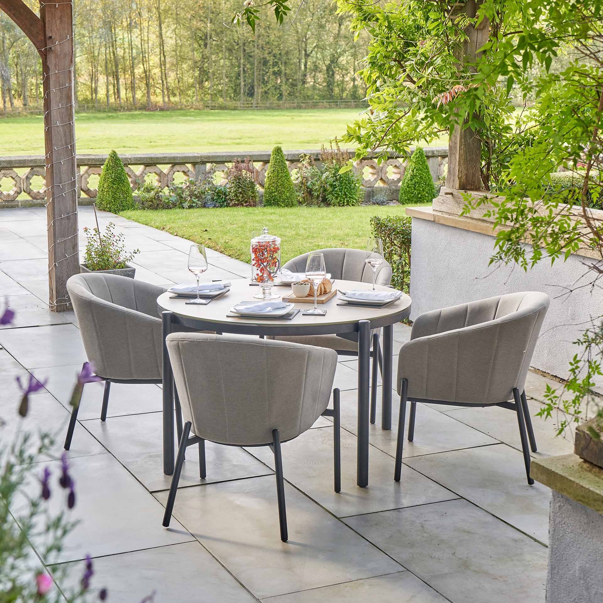 Waterproof Fabric Restaurant T - Outdoor Furniture Dining Set 评论和价格