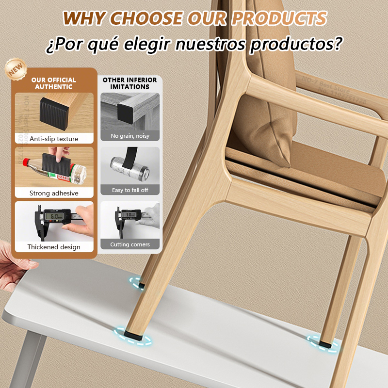 Non Slip Furniture Pads Self A - Outdoor Furniture Pads 评论和价格