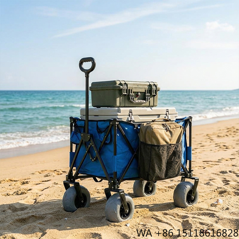 Foldable Metal Beach Wagon Qui - Outdoor Furniture Metal 评论和价格