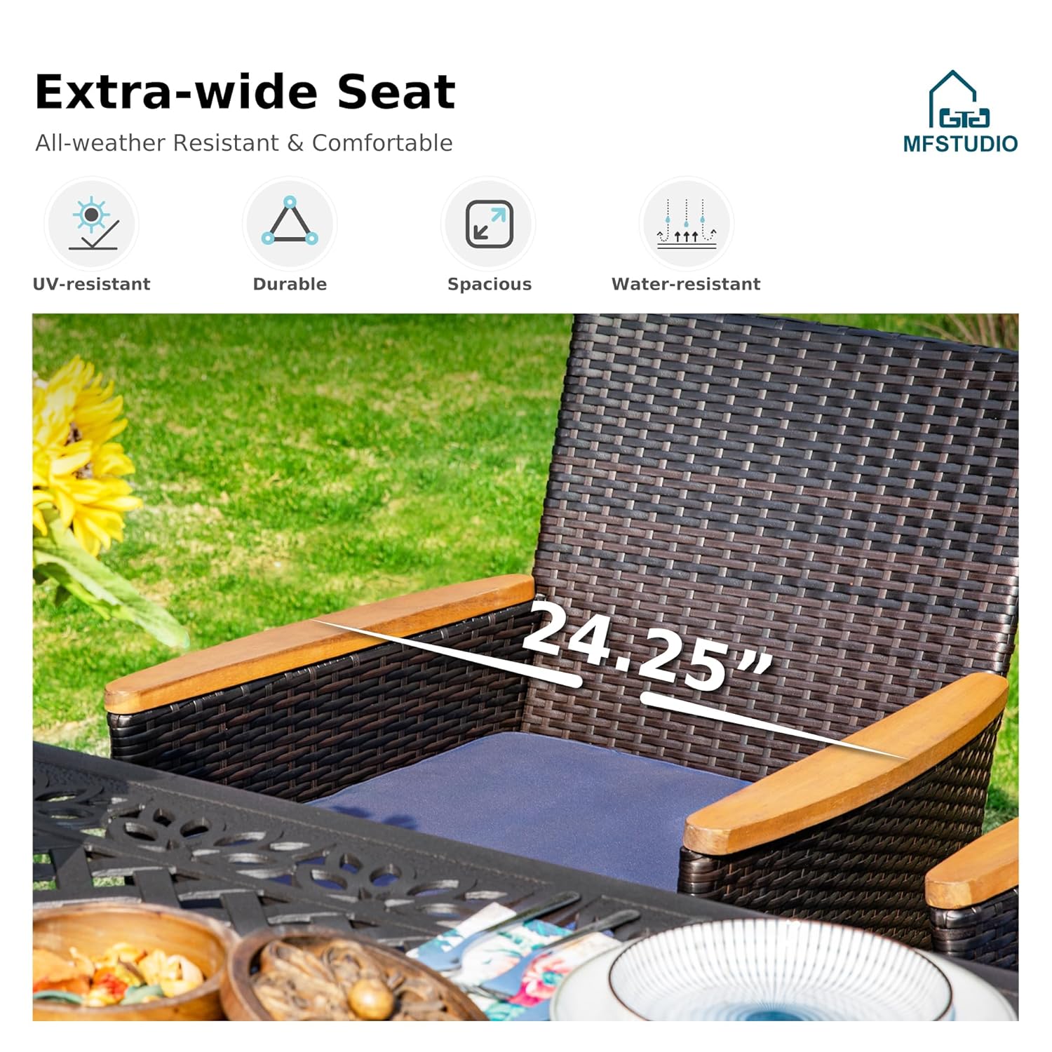 Patio Dining Sets for 4, Patio - Outdoor Furniture Dining Set 评论和价格