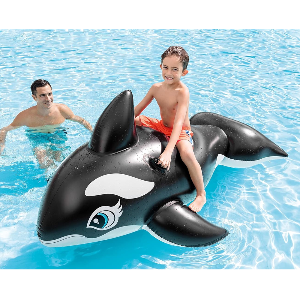 Giant Whale Inflatable Floatin - Outdoor Furniture For Pool 评论和价格