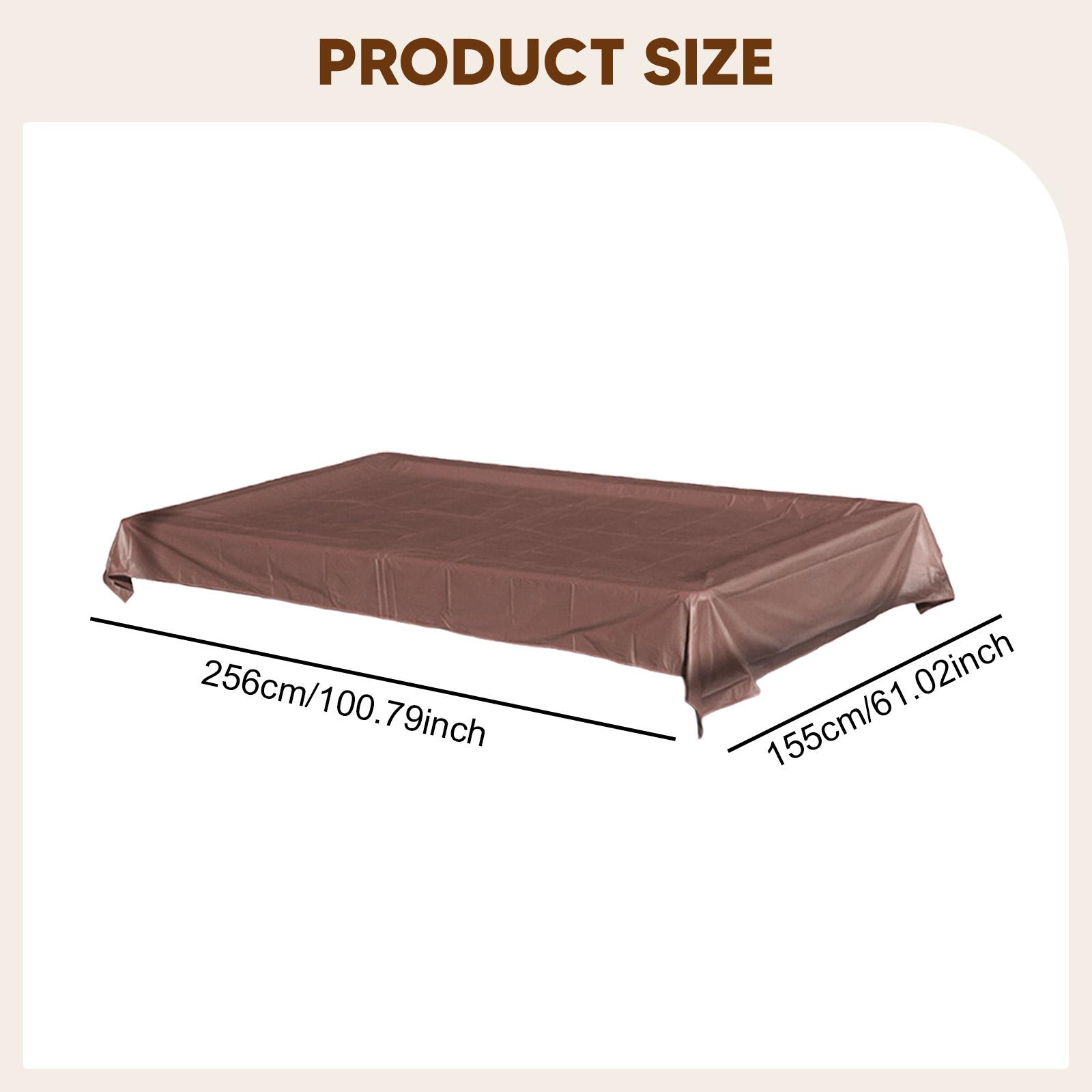 Outdoor Pool Table Cover PVC M - Outdoor Furniture For Pool 评论和价格