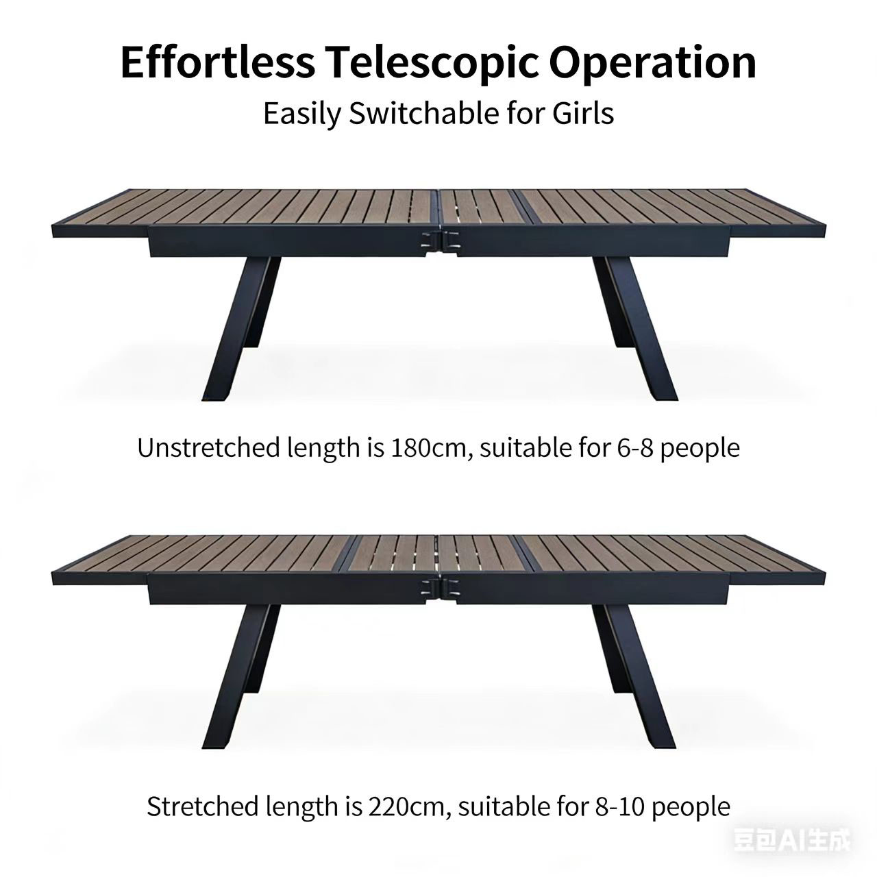Modern Durable Aluminum Garden - Outdoor Furniture Dining Set 评论和价格