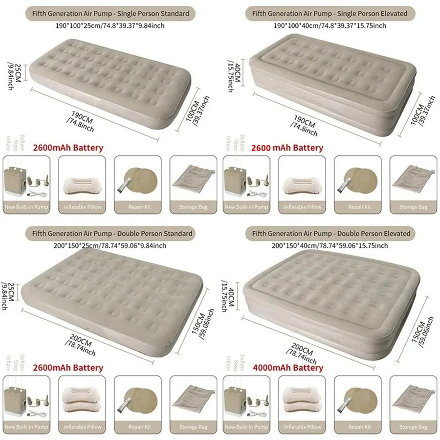 Interior Air Mattress Glamping - Outdoor Furniture Pads 评论和价格