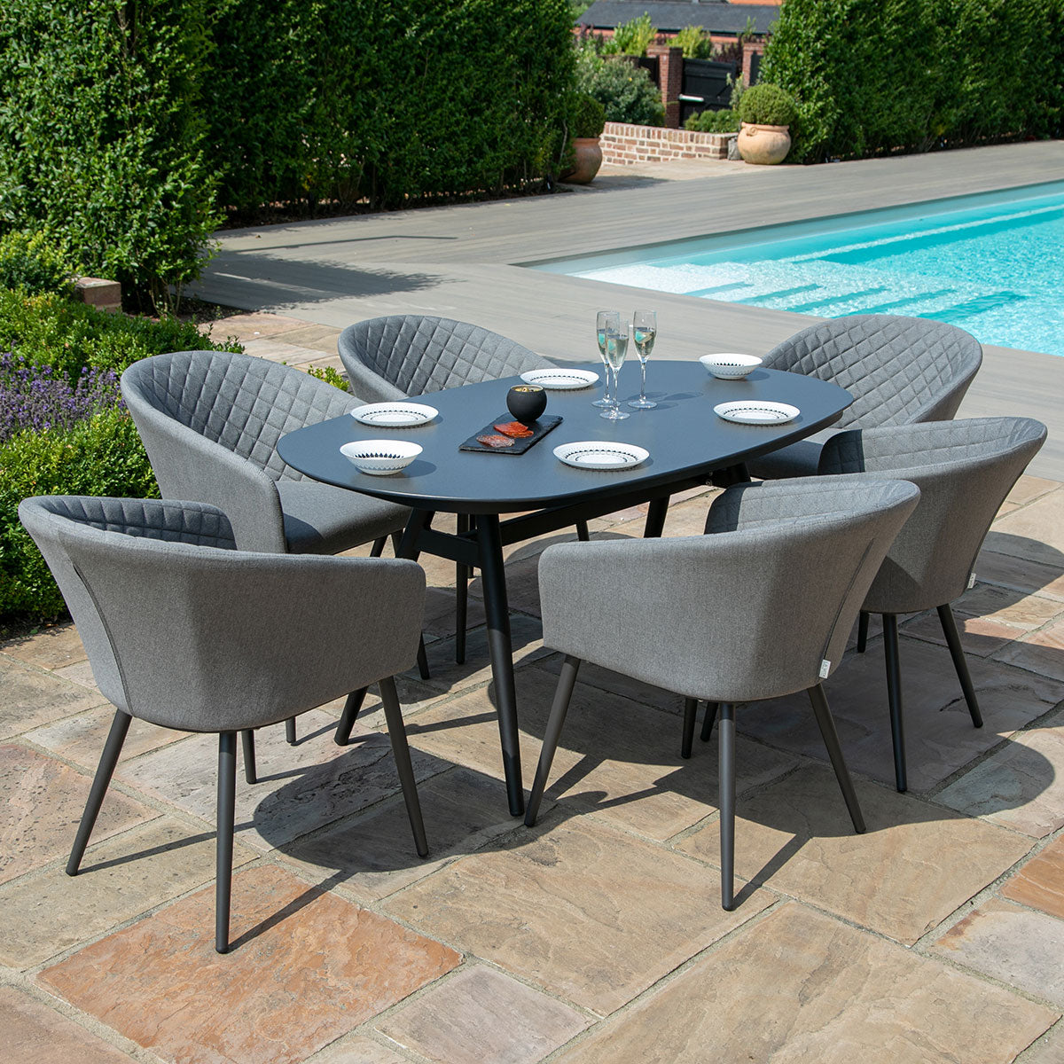Modern Simple Patio Dining Set - Outdoor Furniture Dining Set 评论和价格