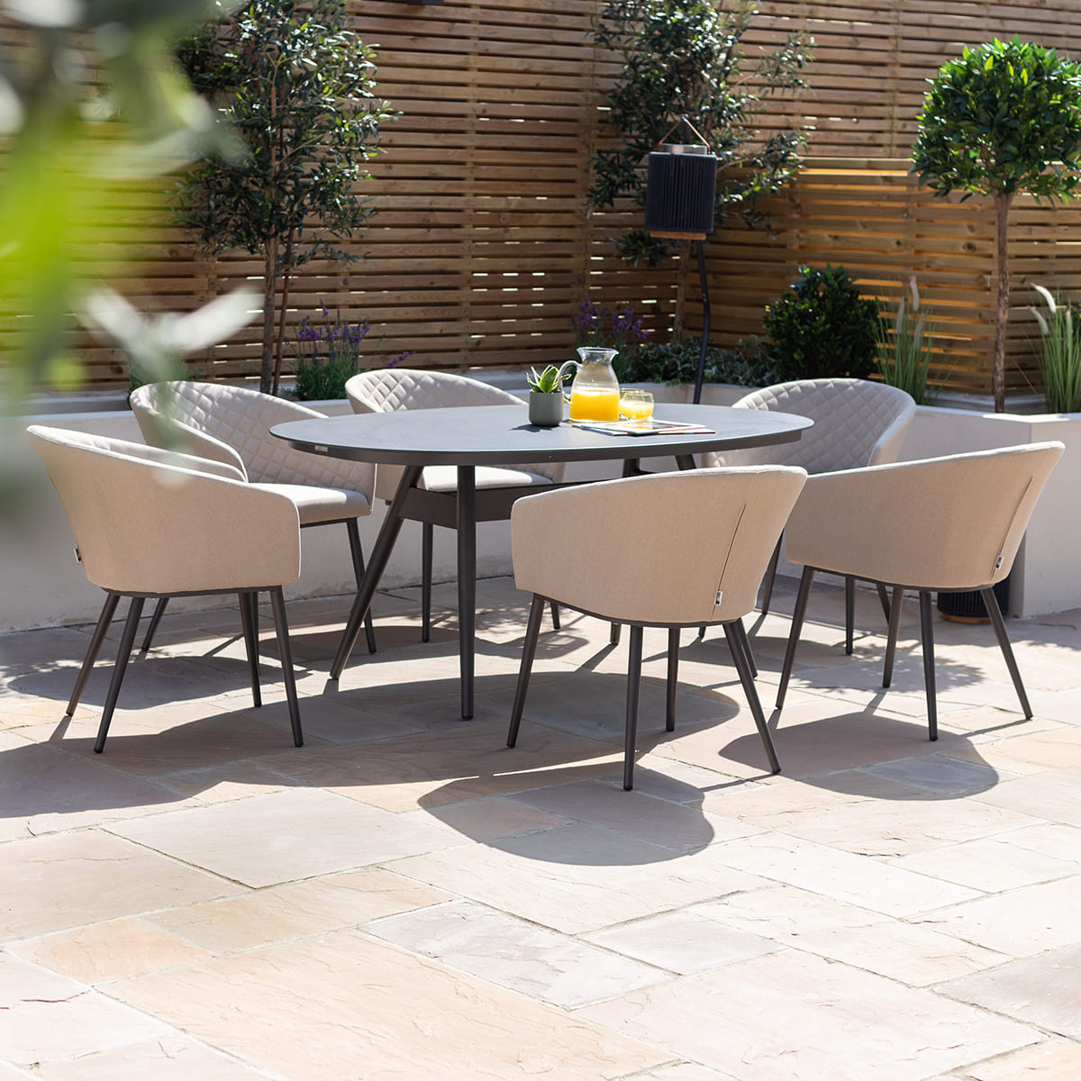 Modern Simple Patio Dining Set - Outdoor Furniture Dining Set 评论和价格