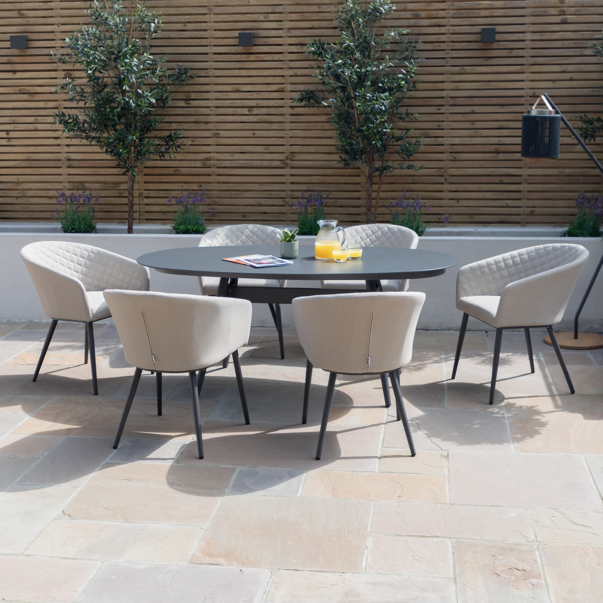 Modern Simple Patio Dining Set - Outdoor Furniture Dining Set 评论和价格