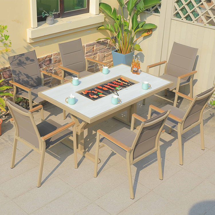 Hot Sale Cast Aluminum Fire Pi - Outdoor Furniture Fire Pit 评论和价格