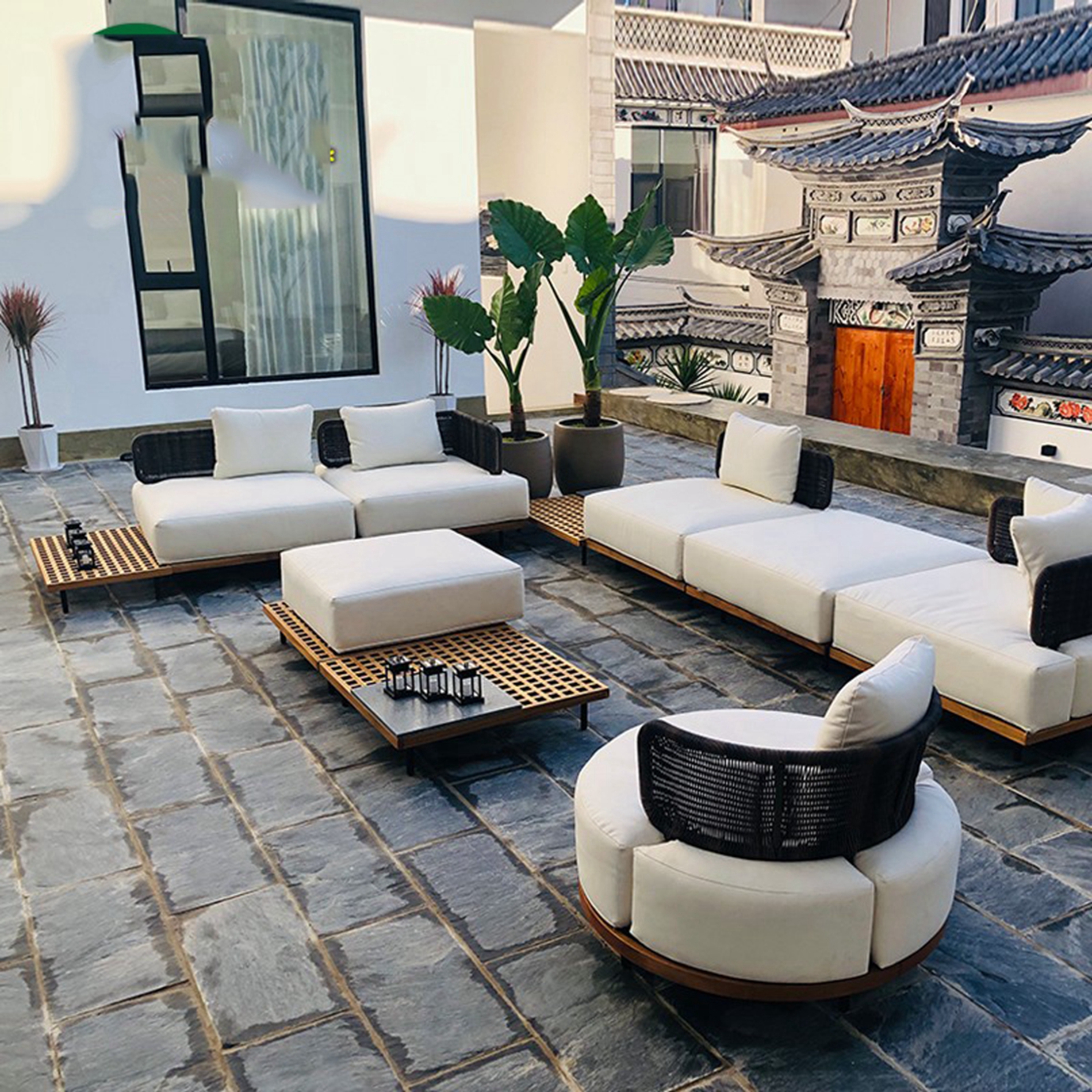 Indonesia Luxury Loveseat Pati - Outdoor Furniture Indonesia 评论和价格