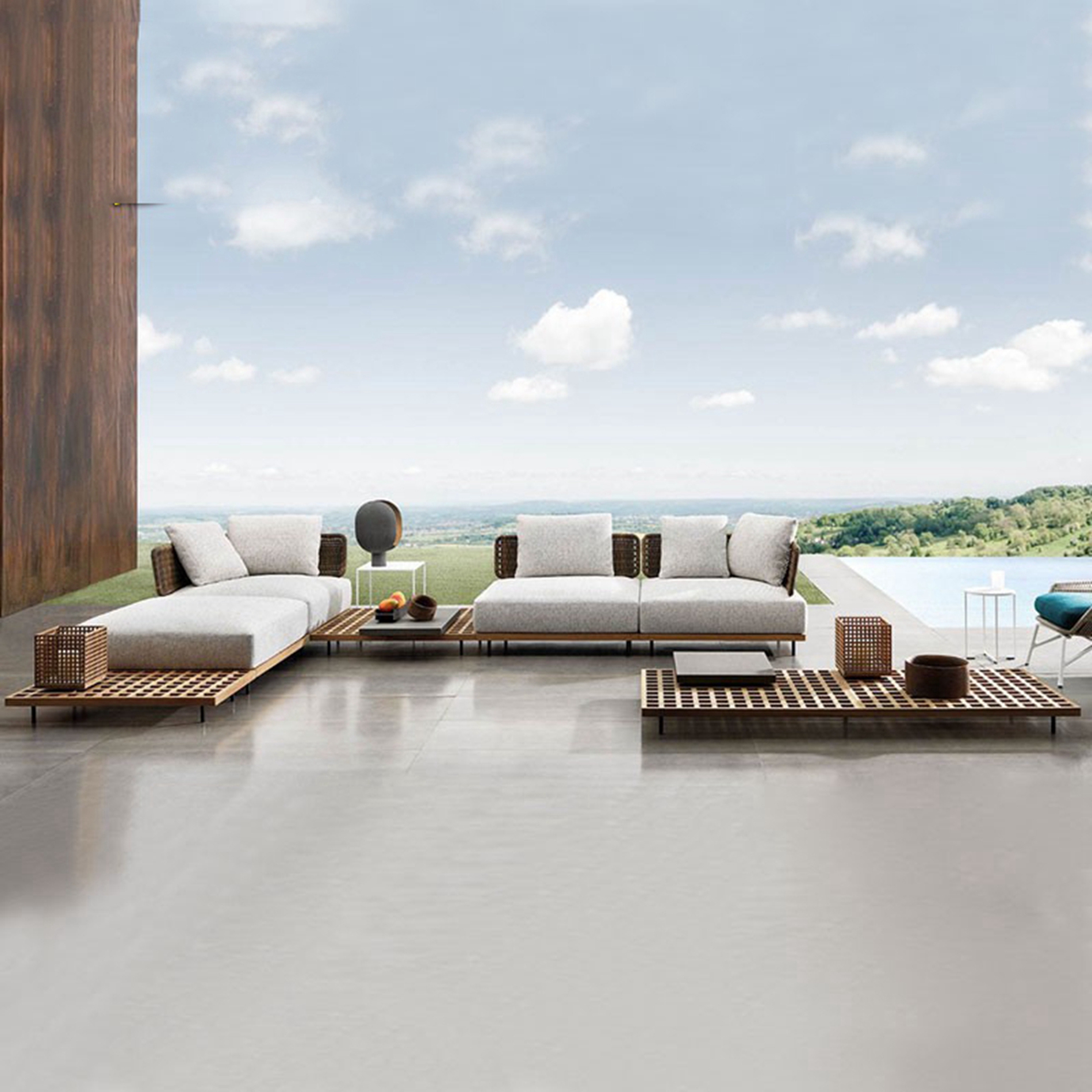 Indonesia Luxury Loveseat Pati - Outdoor Furniture Indonesia 评论和价格