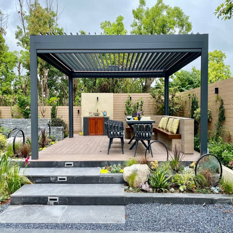 Villa Fashion Outdoor Sun Prot - Outdoor Furniture Metal 评论和价格
