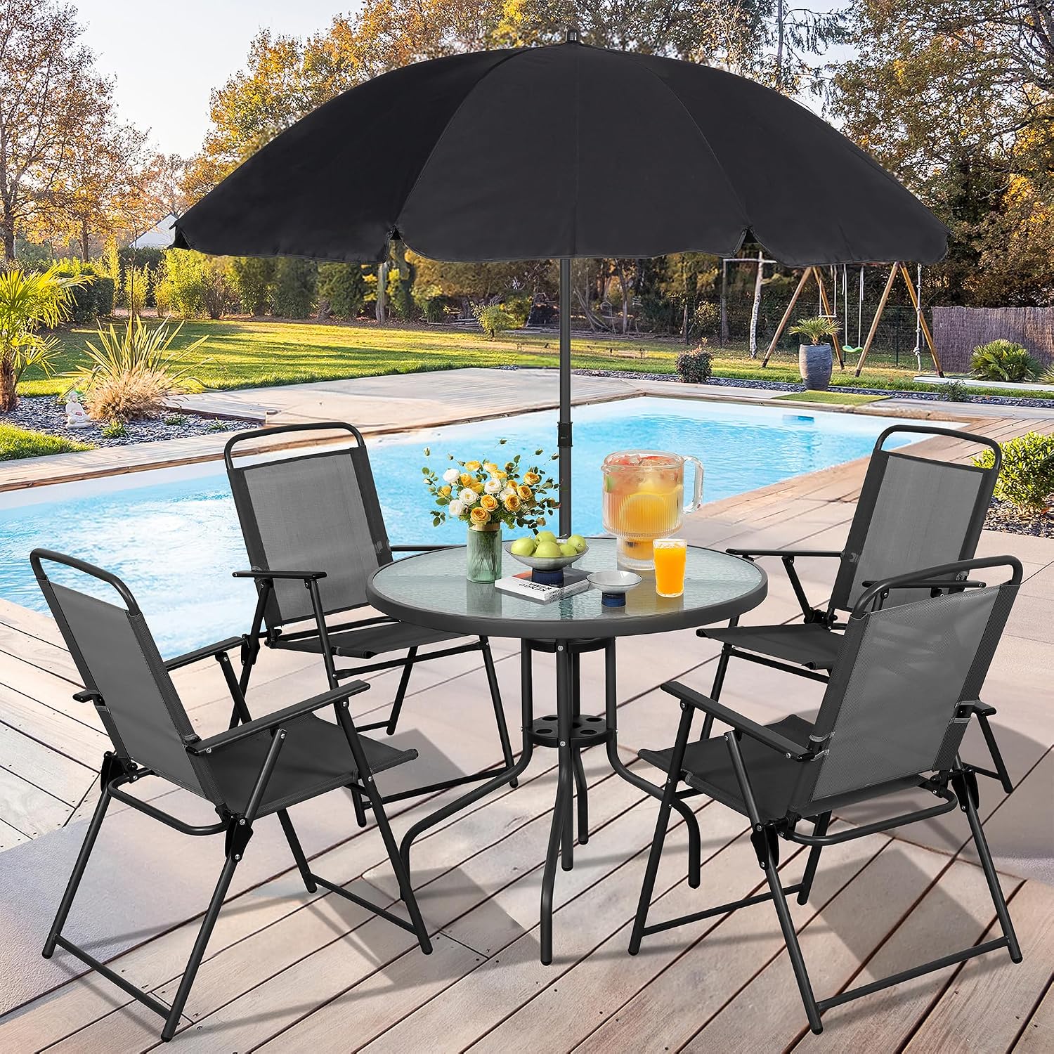 Metal Patio Dining Set Outdoor - Outdoor Furniture Dining Set 评论和价格