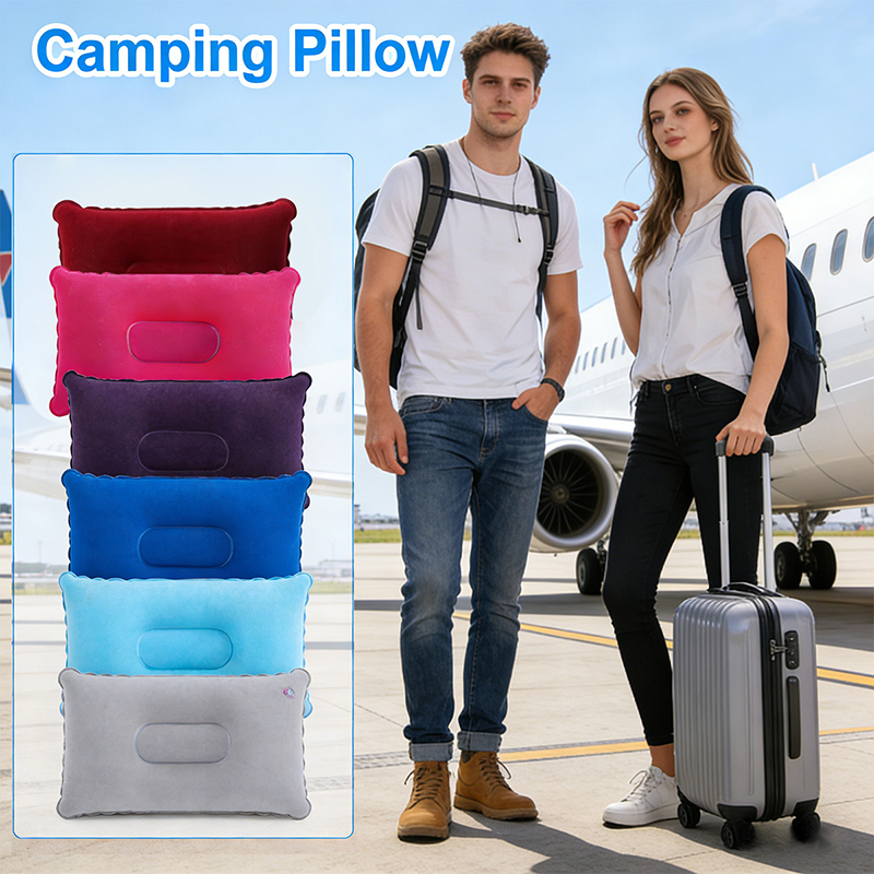 2Pcs Inflatable Travel Pillows - Outdoor Furniture Pillows 评论和价格