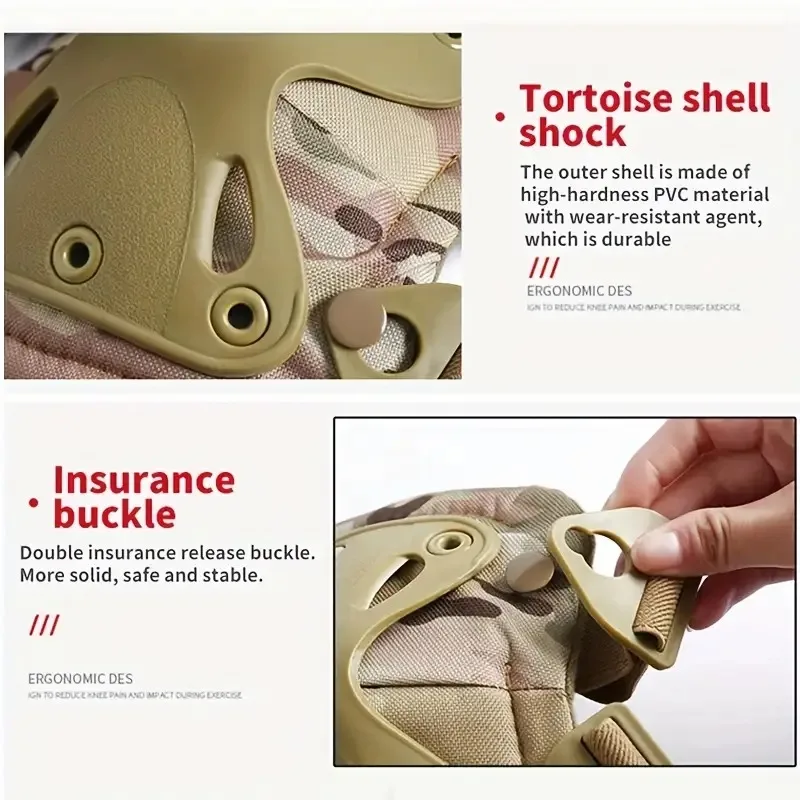 Tactical Knee Pad Elbow CS Mil - Outdoor Furniture Pads 评论和价格