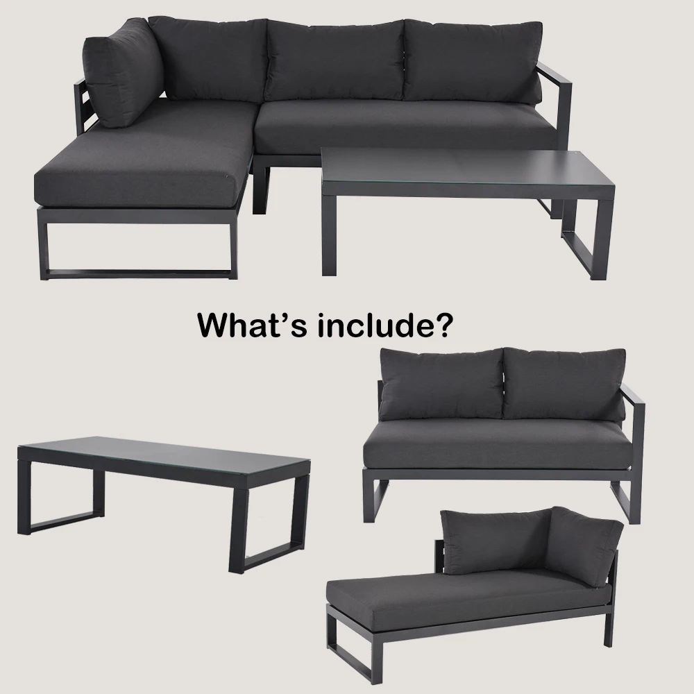 y  Home Luxury Modern Design F - Outdoor Furniture L Shape 评论和价格