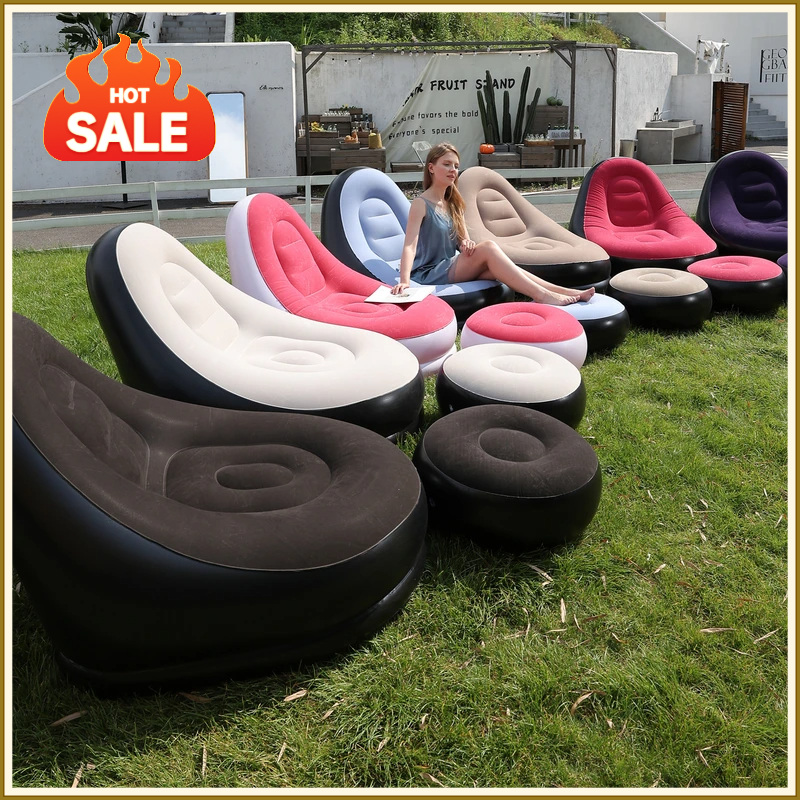 Lazy Couch Sofas Inflatable Ch - Outdoor Furniture Lounge 评论和价格