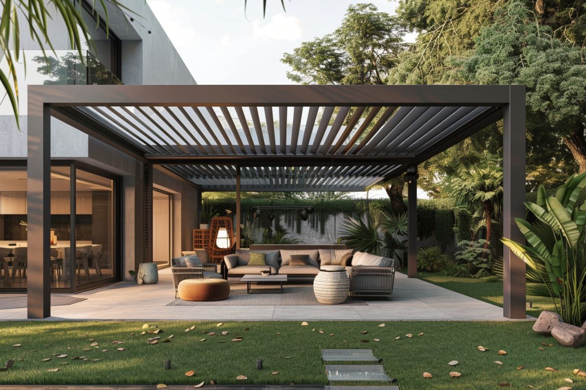 Backyard Install Against The W - Outdoor Furniture Metal 评论和价格