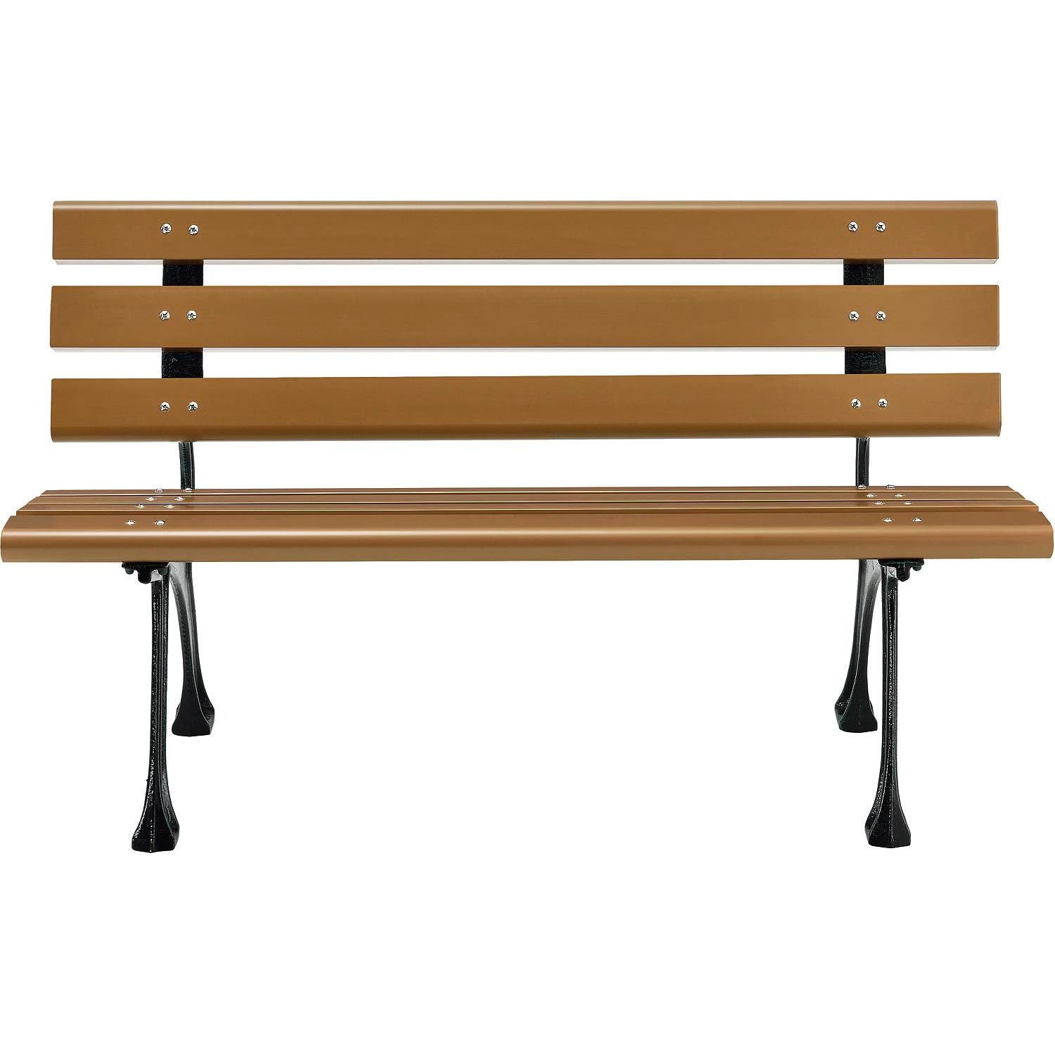 4 Ft Outdoor Park Bench With B - Outdoor Furniture Recycled Plastic 评论和价格