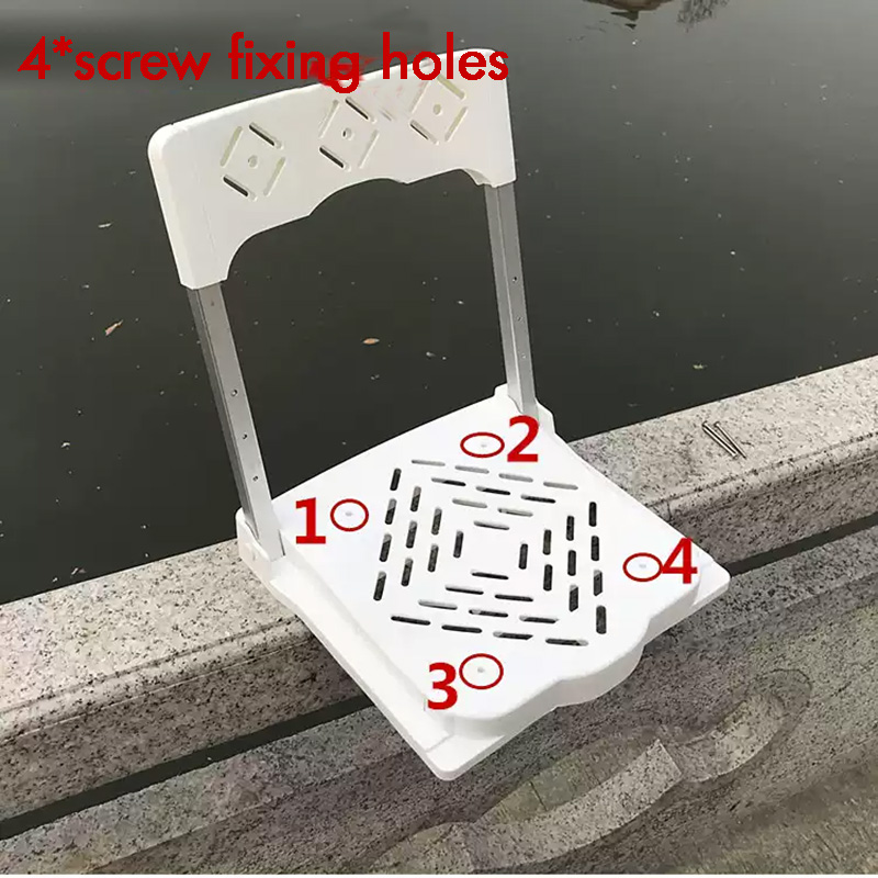 Foldable Fishing Box with Back - Outdoor Furniture Metal 评论和价格