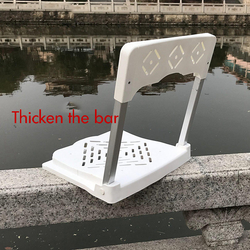 Foldable Fishing Box with Back - Outdoor Furniture Metal 评论和价格
