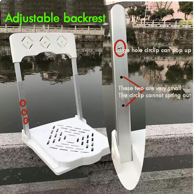 Foldable Fishing Box with Back - Outdoor Furniture Metal 评论和价格