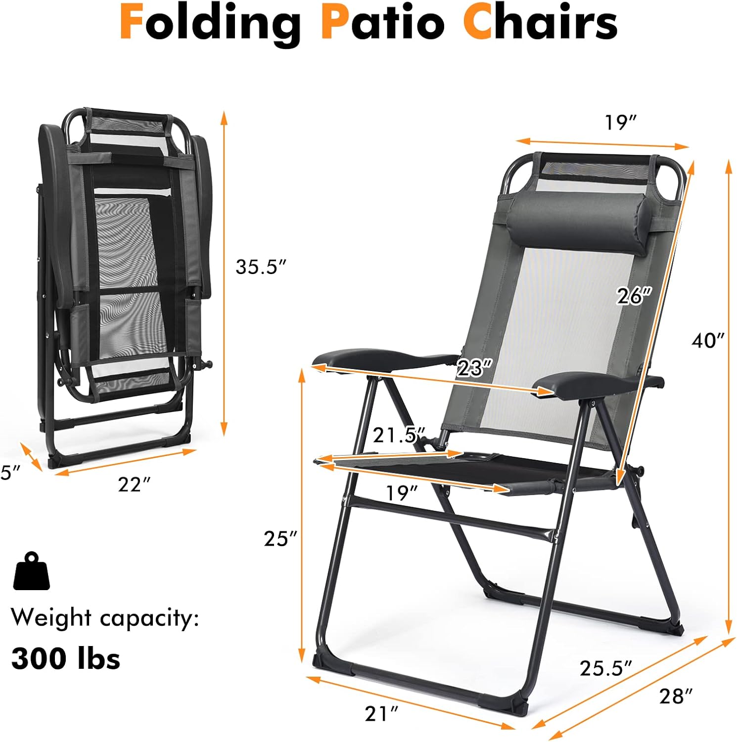 Set Of Four Metal Folding Pati - Outdoor Furniture Dining Set 评论和价格