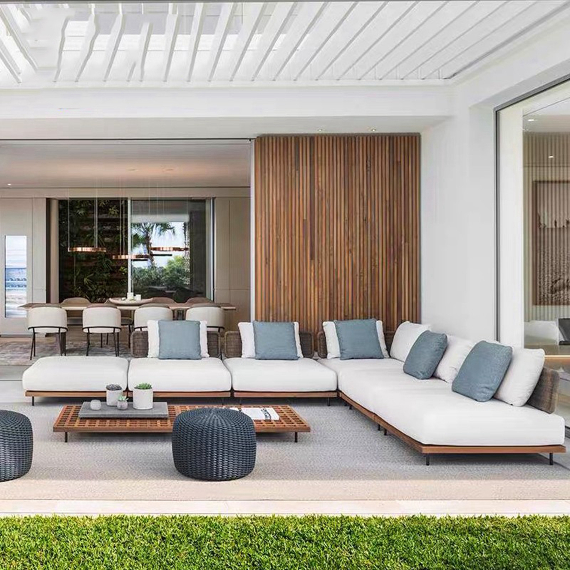 Indonesia Luxury Loveseat Pati - Outdoor Furniture Indonesia 评论和价格