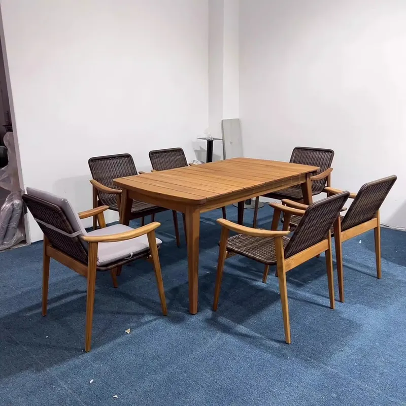 Rattan Furniture Set Outdoor P - Outdoor Furniture Dining Set 评论和价格