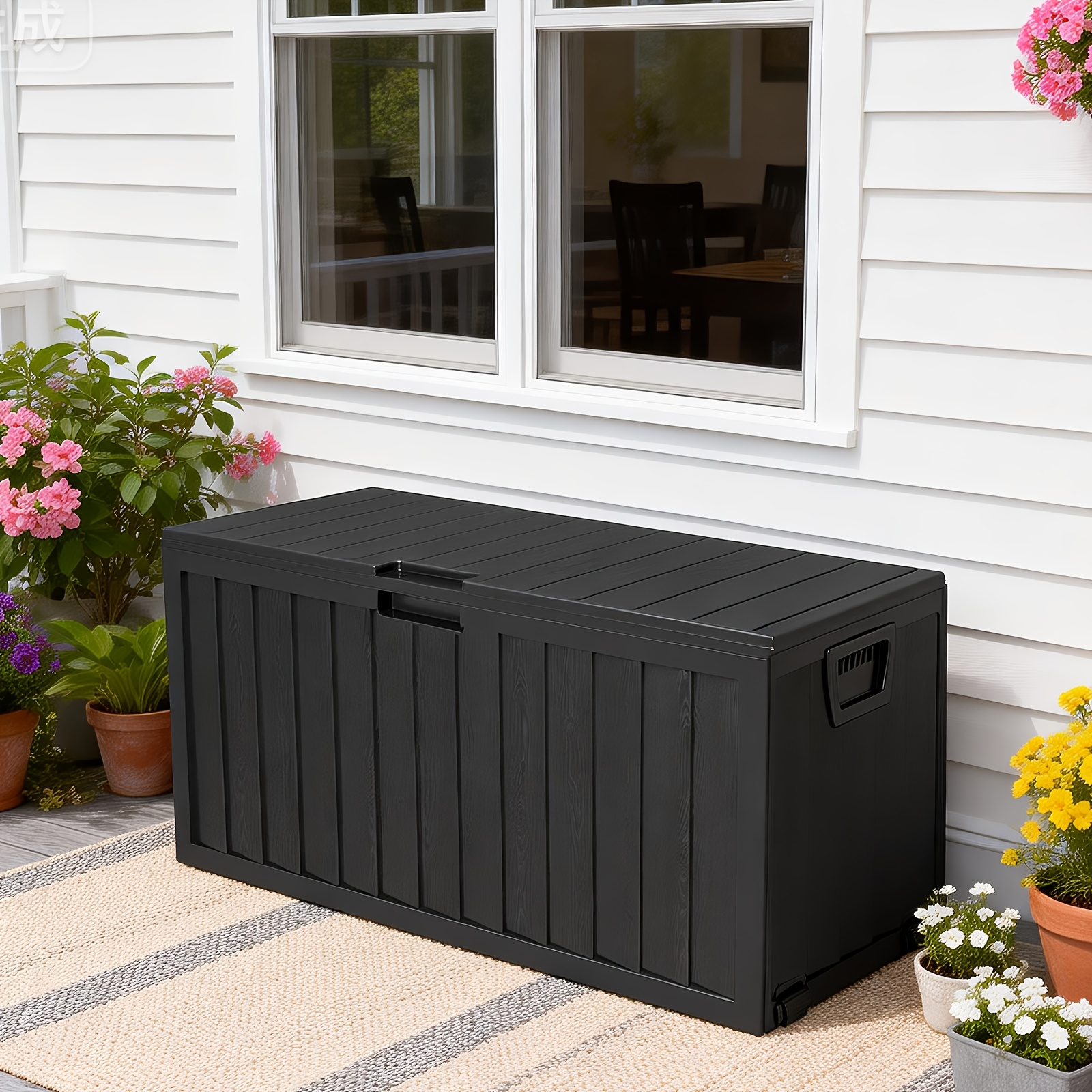 35 Gallon Large Outdoor Resin  - Outdoor Furniture For Pool 评论和价格