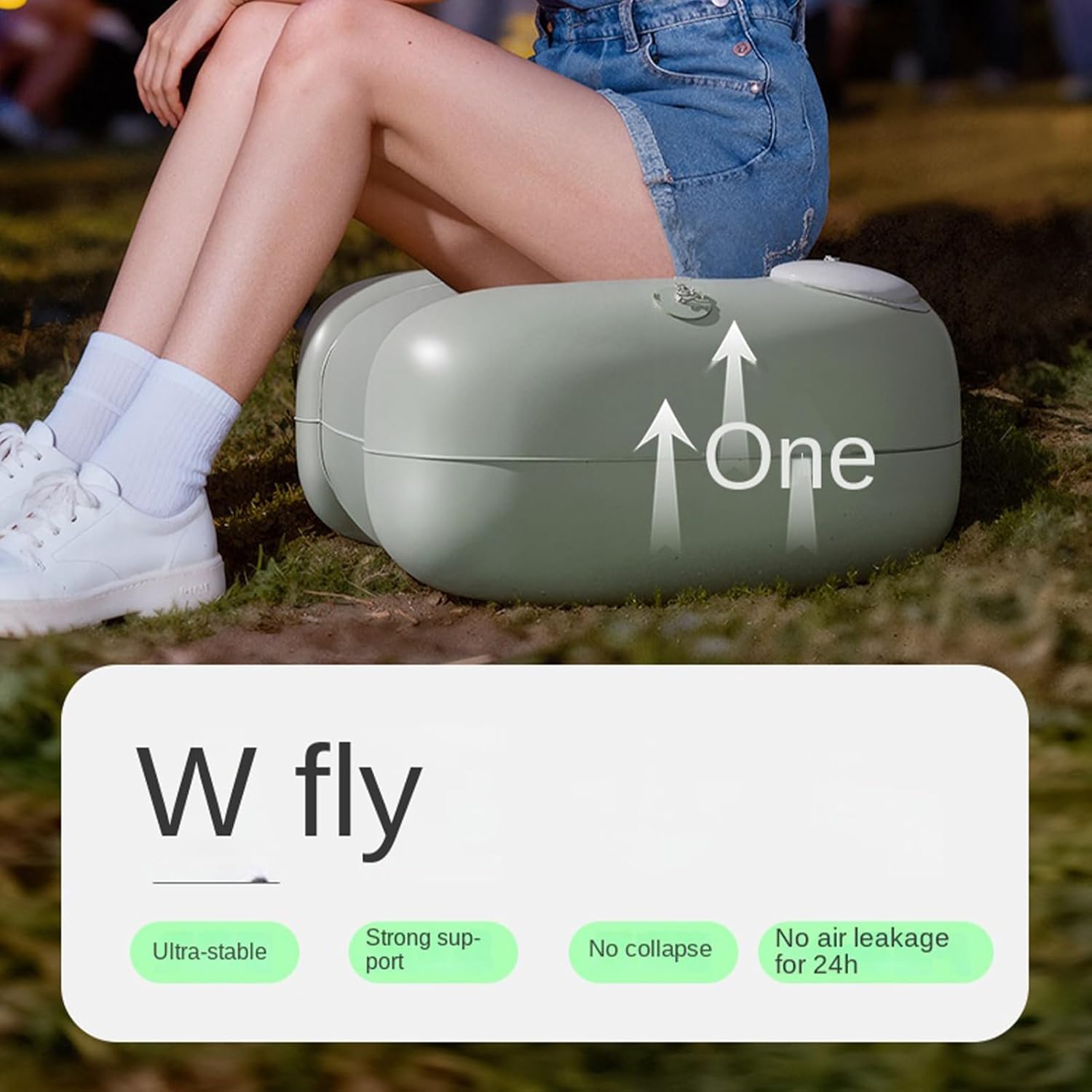 Thickened Travel Seat Inflatab - Outdoor Furniture Pillows 评论和价格