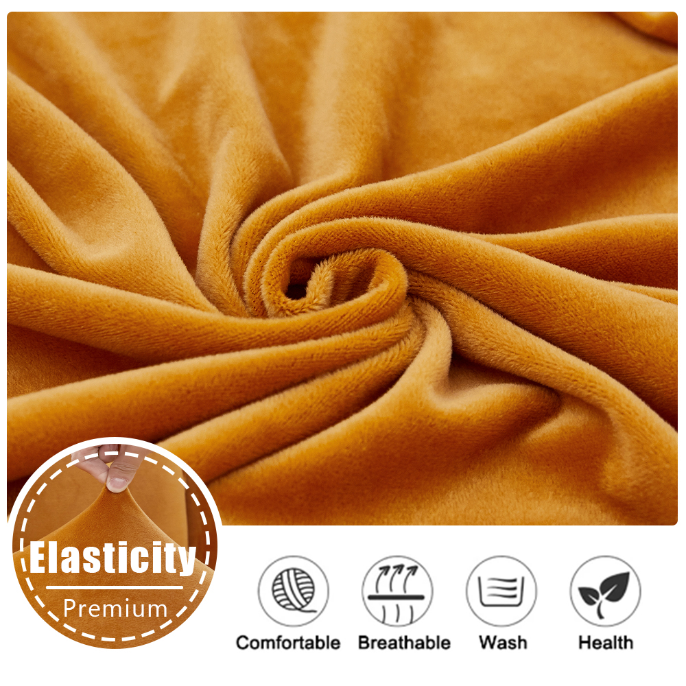 Elastic Velvet Sofa Seat Cushi - Outdoor Furniture L Shape 评论和价格