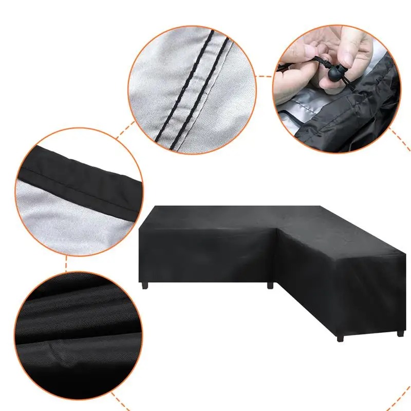 Waterproof Garden Furniture Co - Outdoor Furniture L Shape 评论和价格