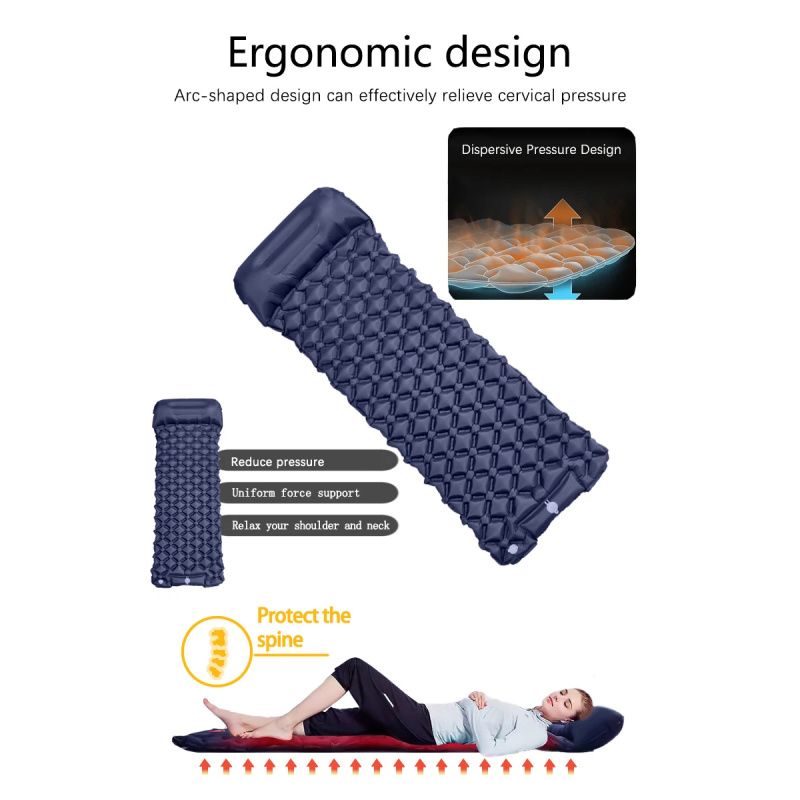 Outdoor Camping Inflatable Mat - Outdoor Furniture Pillows 评论和价格