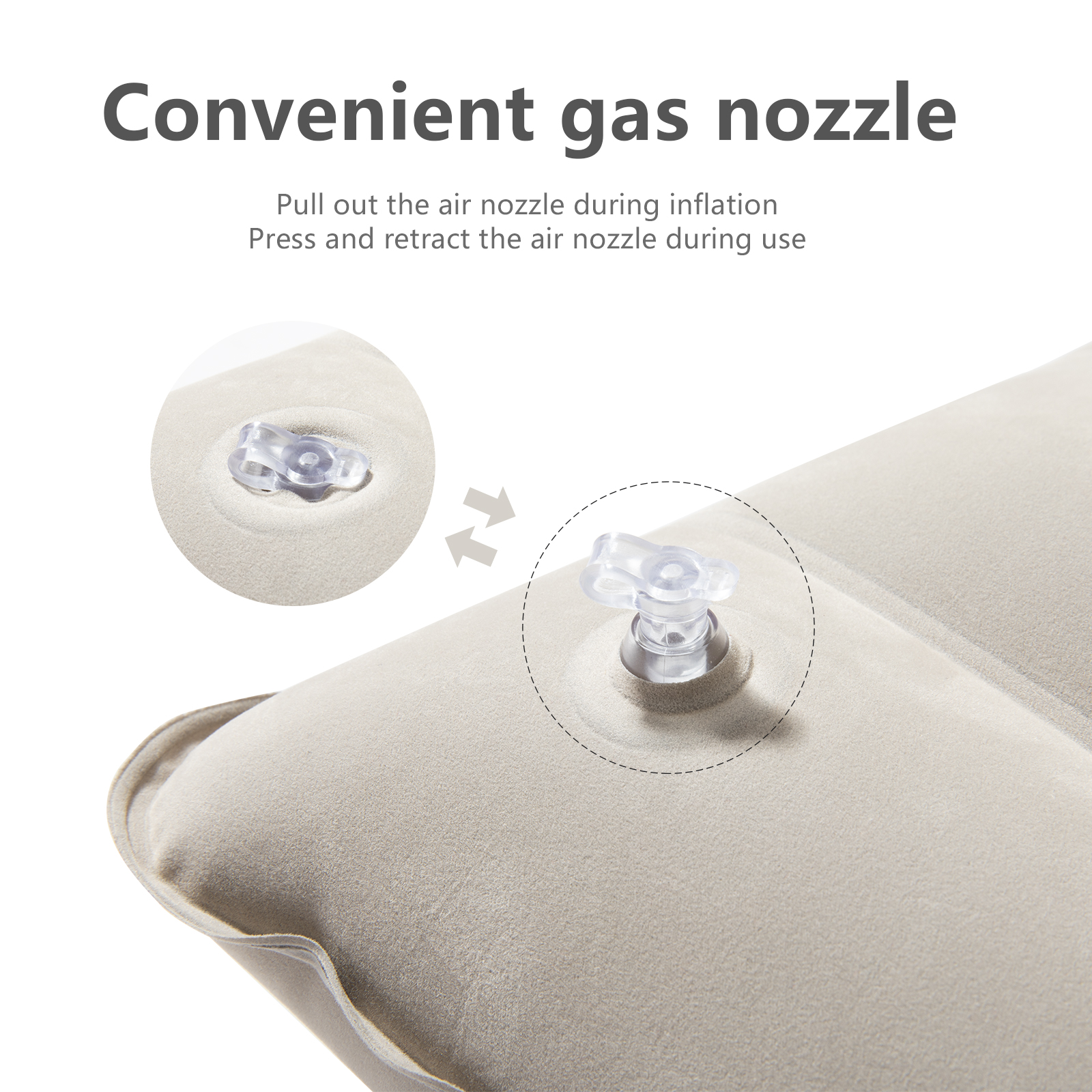 BISINNA Inflatable Pillow,Port - Outdoor Furniture Pillows 评论和价格