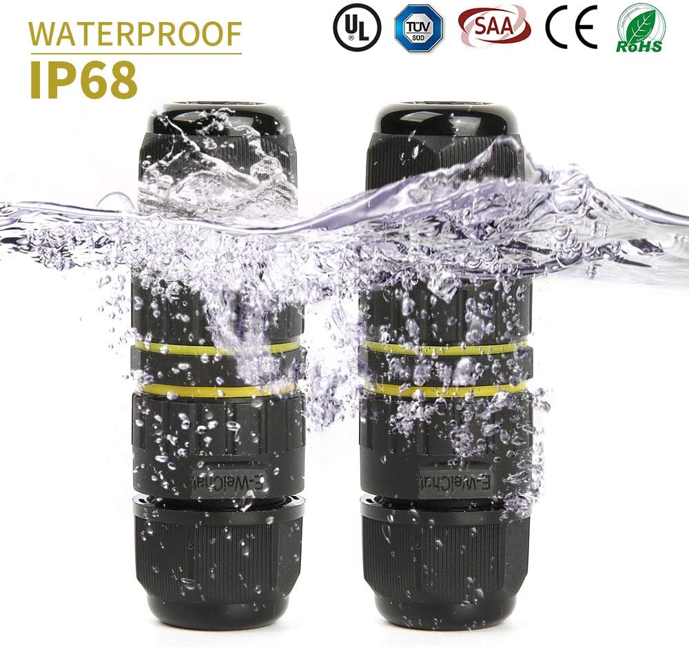 M16 2PIN 3PIN IP68 Waterproof  - Outdoor Furniture Outlet 评论和价格