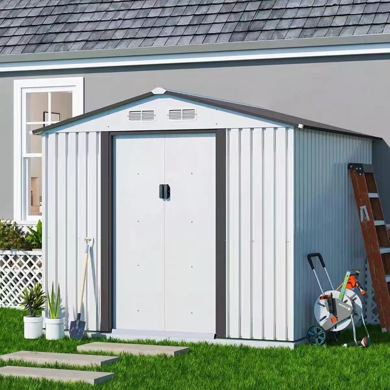 Outdoor Metal Garden Shed Wate - Outdoor Furniture Metal 评论和价格