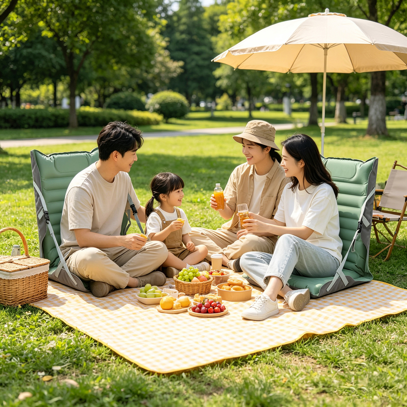 Inflatable Folding Seat Cushio - Outdoor Furniture Pads 评论和价格