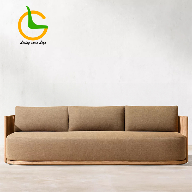 Luxury L-shaped Teak Wood Outd - Outdoor Furniture L Shape 评论和价格