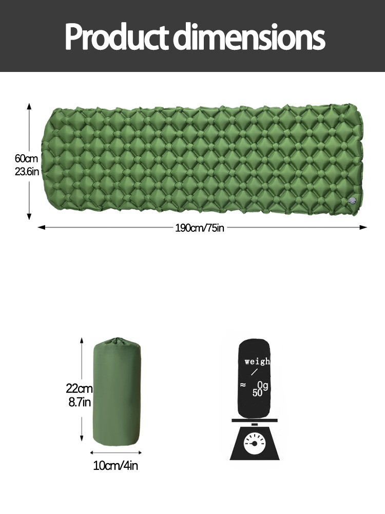 Camping Inflatable Mattress in - Outdoor Furniture Pads 评论和价格